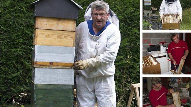 Loïc Marteil est un apiculteur amateur passionné